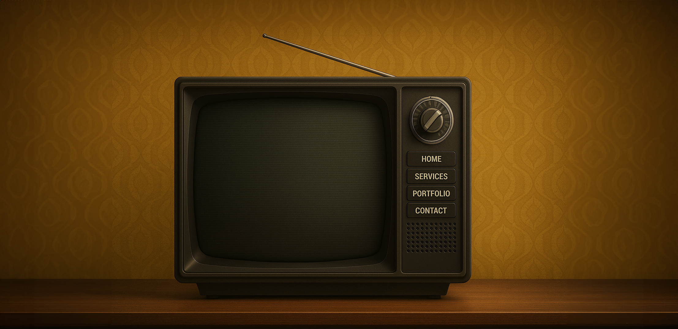 CRT TV Background